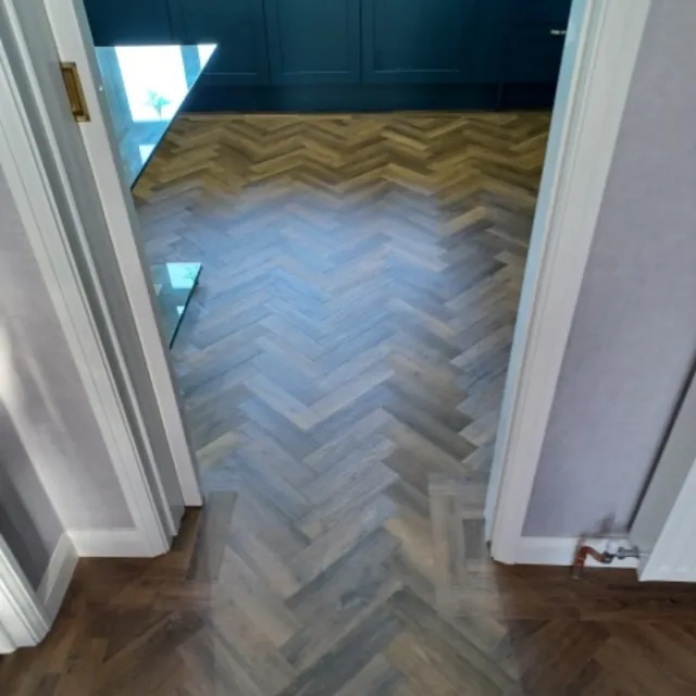 Completed Flooring Work